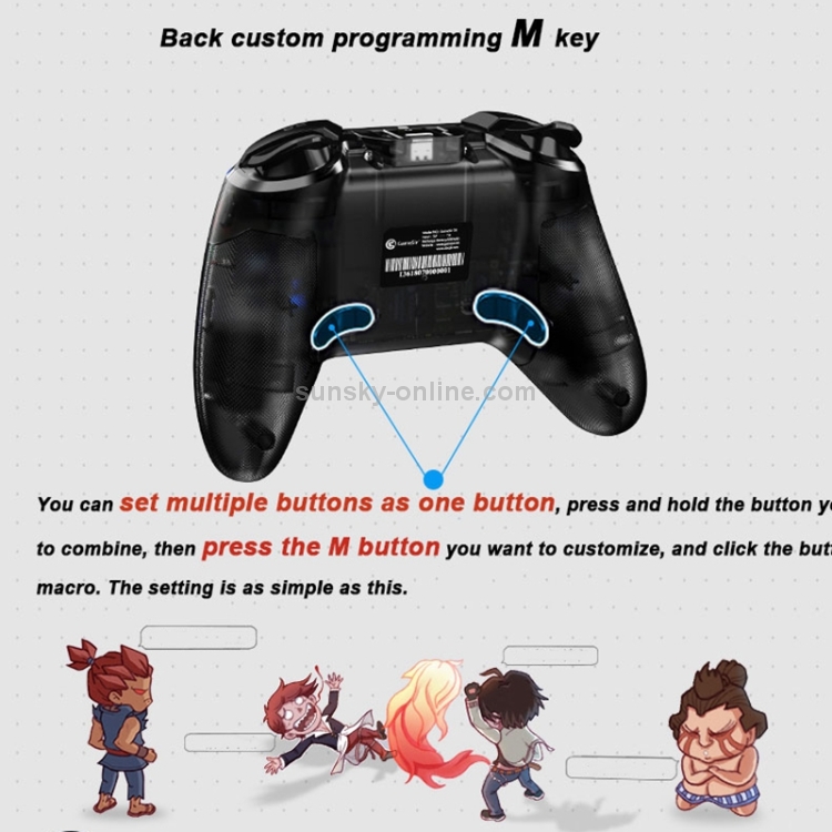 GameSir T4 2.4G Wireless Edition Gamepad Game Controller with USB Receiver GameSir T4 2.4G Wireless Edition Gamepad Game Controller with USB Receiver