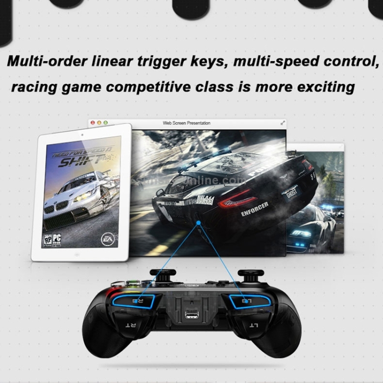 GameSir T4 2.4G Wireless Edition Gamepad Game Controller with USB Receiver GameSir T4 2.4G Wireless Edition Gamepad Game Controller with USB Receiver