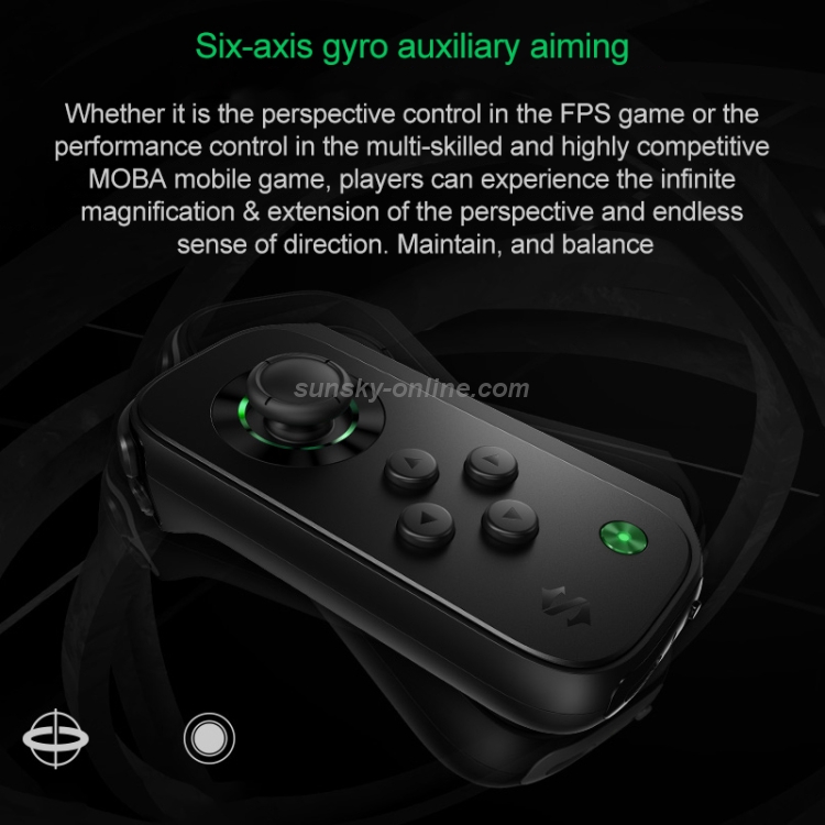 Original Xiaomi Black Shark 2 in 1 Left Side Gamepad + Bracket Set for Black Shark Gaming Phone 3/3S(Black) Original Xiaomi Black Shark 2 in 1 Left Side Gamepad + Bracket Set for Black Shark Gaming Phone 3/3S(Black)