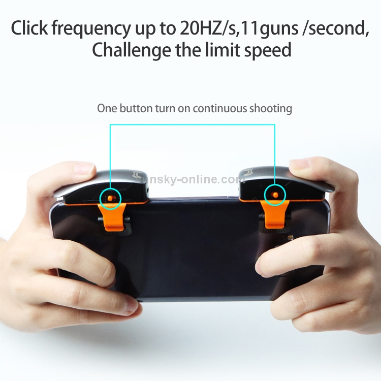 M01 Left-handed Version One-button Continuous-shooting Physical Connection Mobile Phone Game Button for Mobile Phones within The Thickness of 6.76-11.25mm M01 Left-handed Version One-button Continuous-shooting Physical Connection Mobile Phone Game Button for Mobile Phones within The Thickness of 6.76-11.25mm