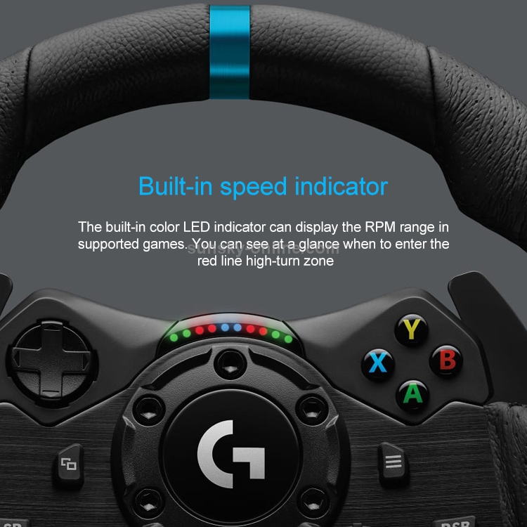 Logitech - G923 Racing Wheel and Pedals for PS5, PS4 and PC