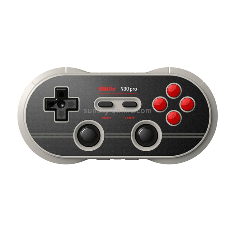 8Bitdo N30Pro2 Bluetooth Wireless Gamepad Game Controller Support NS For Computer Mobile Phones Vibration Body Induction(Grey) 8Bitdo N30Pro2 Bluetooth Wireless Gamepad Game Controller Support NS For Computer Mobile Phones Vibration Body Induction(Grey)