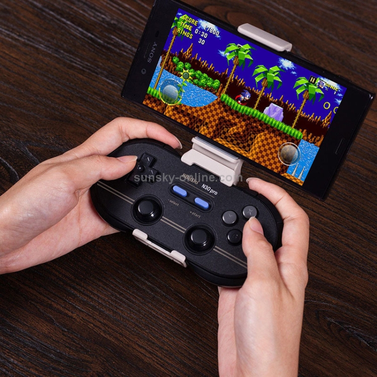 8Bitdo N30Pro2 Bluetooth Wireless Gamepad Game Controller Support NS For Computer Mobile Phones Vibration Body Induction(Grey) 8Bitdo N30Pro2 Bluetooth Wireless Gamepad Game Controller Support NS For Computer Mobile Phones Vibration Body Induction(Grey)