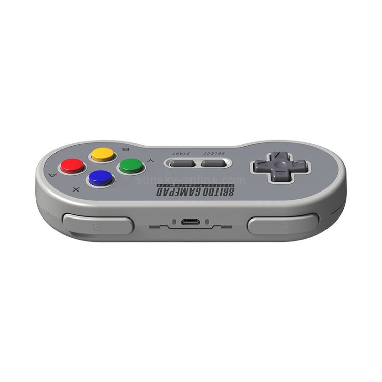 8Bitdo SN30 2.4G Wireless Gamepad Retro Controller with 2.4G NES Receiver USB-C Wireless Game Pad for SNES Classic Edition(Grey) 8Bitdo SN30 2.4G Wireless Gamepad Retro Controller with 2.4G NES Receiver USB-C Wireless Game Pad for SNES Classic Edition(Grey)