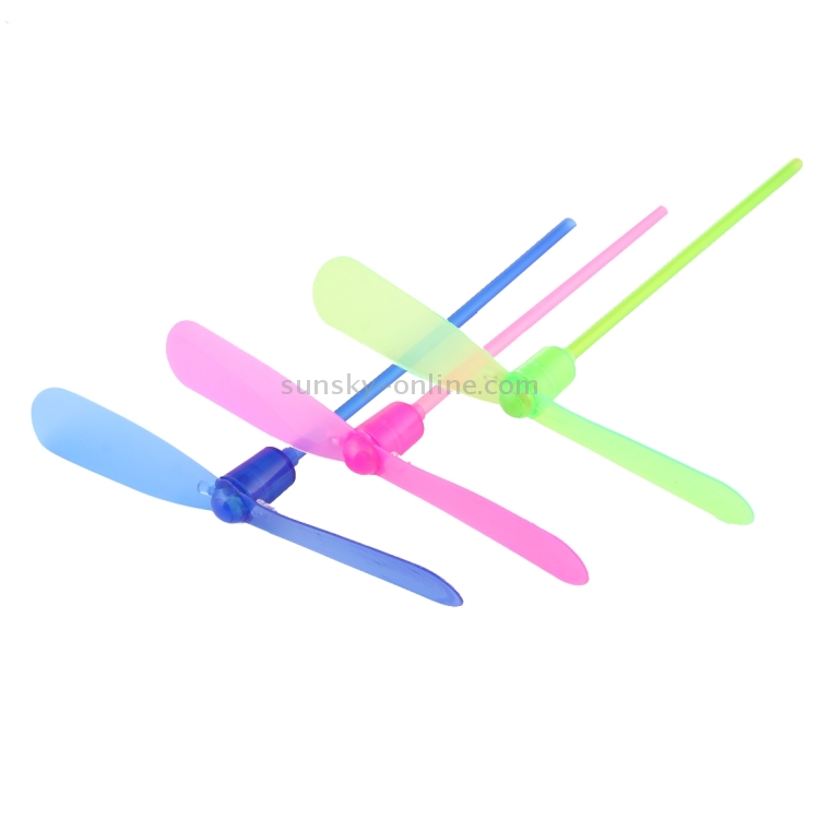 FD581 Lighting Flying Bamboo Dragonfly Toys Propeller Kids Toy ~Random~1pc A 