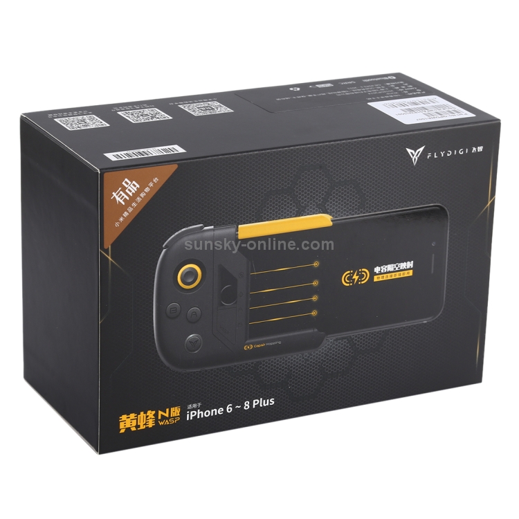 FLYDIGI Wasp N Version Rocker Button Shooting Physical Connection One-hand Gamepad for iPhone 6-8 Plus FLYDIGI Wasp N Version Rocker Button Shooting Physical Connection One-hand Gamepad for iPhone 6-8 Plus