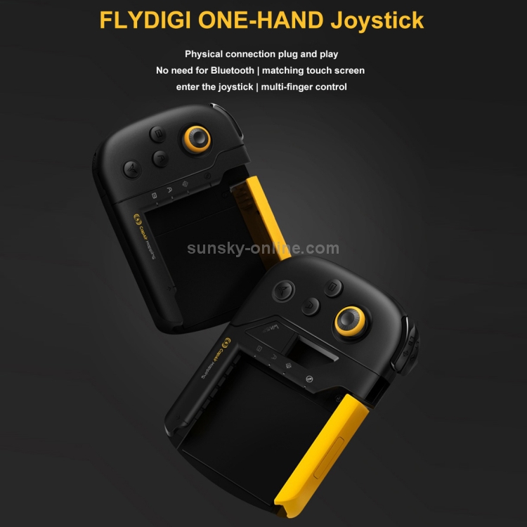 FLYDIGI Wasp N Version Rocker Button Shooting Physical Connection One-hand Gamepad for iPhone 6-8 Plus FLYDIGI Wasp N Version Rocker Button Shooting Physical Connection One-hand Gamepad for iPhone 6-8 Plus