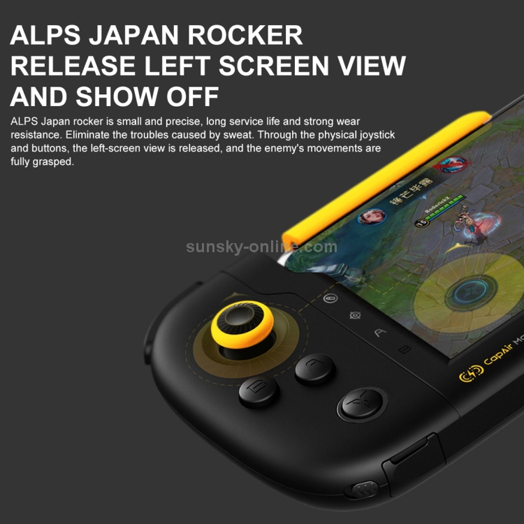 FLYDIGI Wasp X Version Rocker Button Shooting Physical Connection One-hand Gamepad for iPhone X & XS / XS Max FLYDIGI Wasp X Version Rocker Button Shooting Physical Connection One-hand Gamepad for iPhone X & XS / XS Max