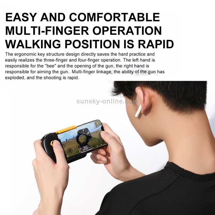 FLYDIGI Wasp X Version Rocker Button Shooting Physical Connection One-hand Gamepad for iPhone X & XS / XS Max FLYDIGI Wasp X Version Rocker Button Shooting Physical Connection One-hand Gamepad for iPhone X & XS / XS Max