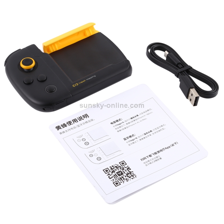 FLYDIGI Wasp X Version Rocker Button Shooting Physical Connection One-hand Gamepad for iPhone X & XS / XS Max FLYDIGI Wasp X Version Rocker Button Shooting Physical Connection One-hand Gamepad for iPhone X & XS / XS Max