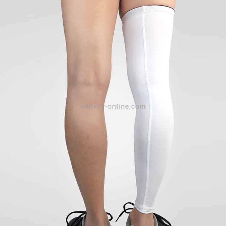 A Pair Sports Knee Pads Long Warm Compression Leggings Basketball