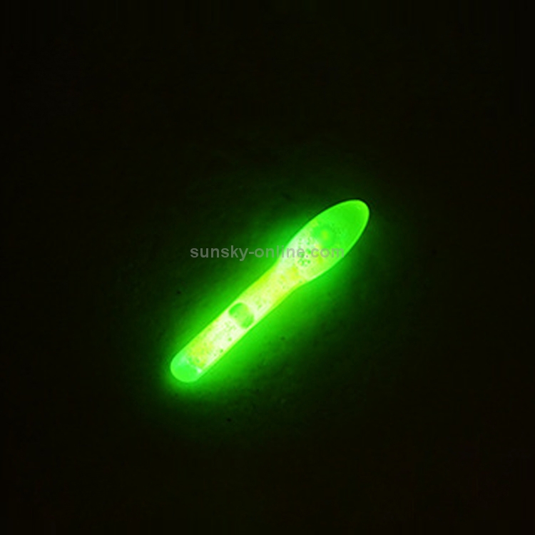10 Packs Bulb Shape Luminous Float Night Fishing Light Stick, Visibility:  30m, Size: 3.0 x 25mm