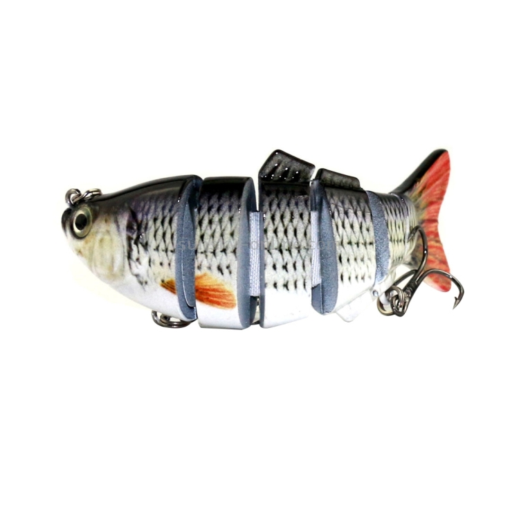 6cm 6g Topwater Triple Hooks Señuelo falso Cebo de pesca artificial (Color  azul)