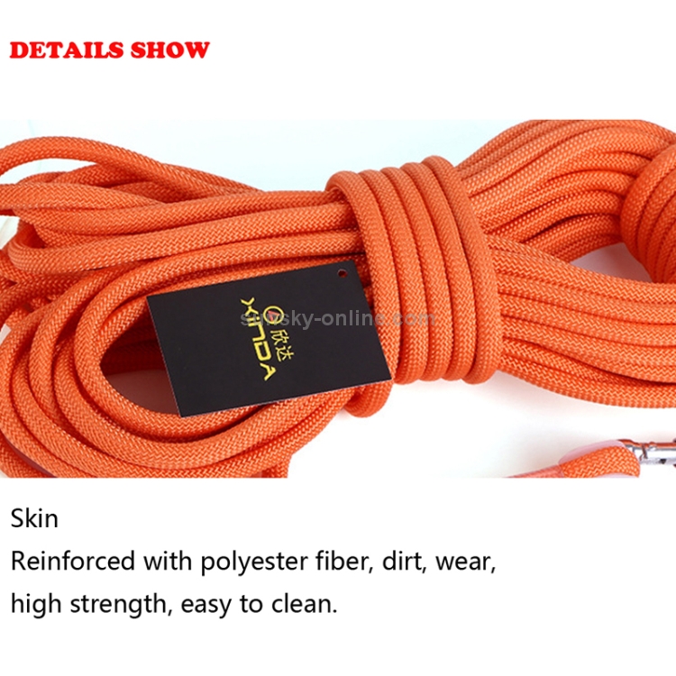 Outdoor Paracord Rock Climbing Rope Accessories Cord 6mm Diameter Xinda  High Strength Paracord Safety Rope Survival