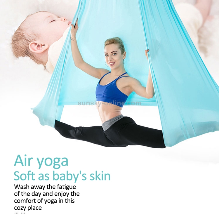 Juego de columpio de yoga aéreo, extensión de hamaca de yoga ultra