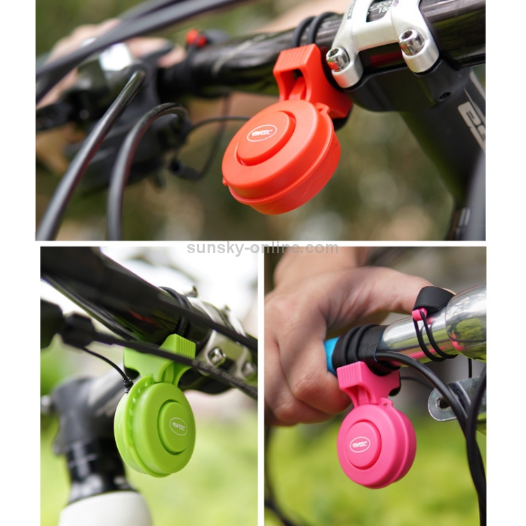 USB Mountain Bike Horn Bicycle Electric Horn (Pink)