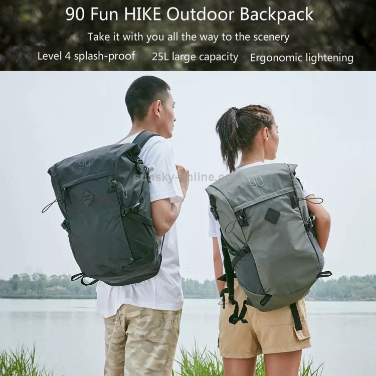 xiaomi 90 points backpack hike