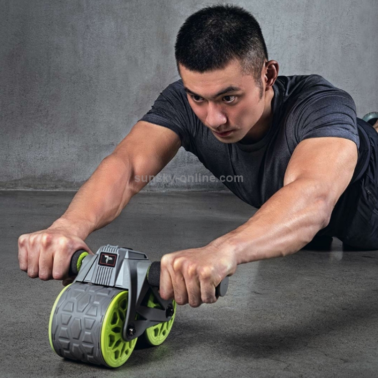 Original Xiaomi Youpin Smart Counting Automatic Rebound Healthy Abdomen Wheel Ab Roller Light Grey Original Xiaomi Youpin Smart Counting Automatic Rebound Healthy Abdomen Wheel Ab Roller Light Grey