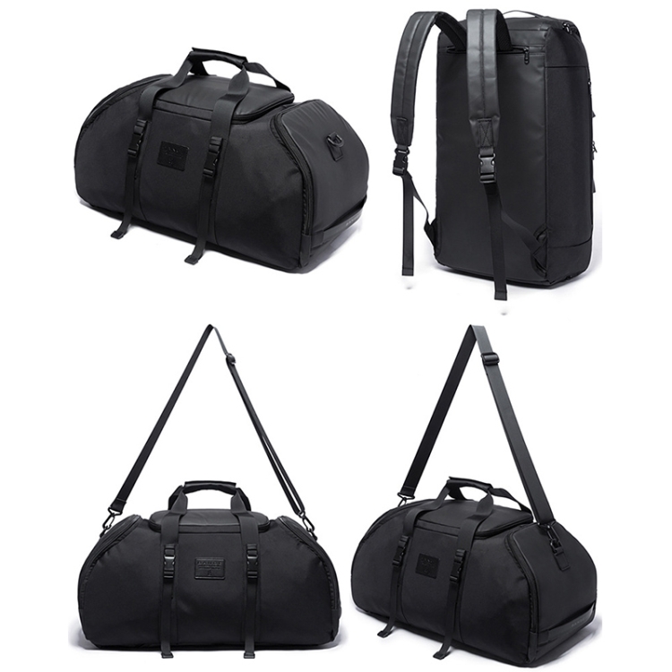 Bange BG-7088 Men Oxford Cloth Waterproof Multifunctional Travel Bag, Size: 54 x 28 x 24cm(Black) - 1