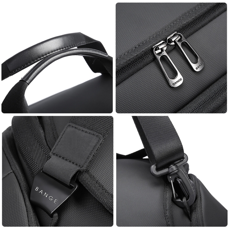 Bange BG-7561 Wet and Dry Separation Fitness Travel Bag for Men / Women, Size: 52 x 24 x 22cm(Grey) - B4