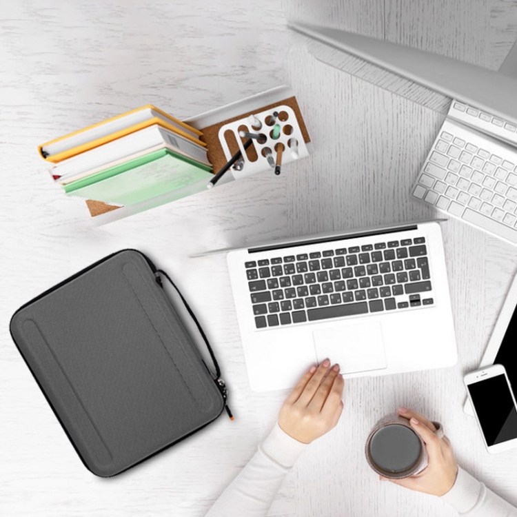 For iPad Pro 12.9 2022 / 2021 / 2020 / 2018 WIWU Parallel Hardshell Bag (Black) For iPad Pro 12.9 2022 / 2021 / 2020 / 2018 WIWU Parallel Hardshell Bag (Black)