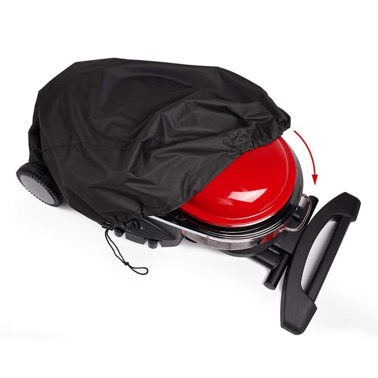 Housse de protection étanche et anti-poussière pour barbecue portable 210D  (noir)