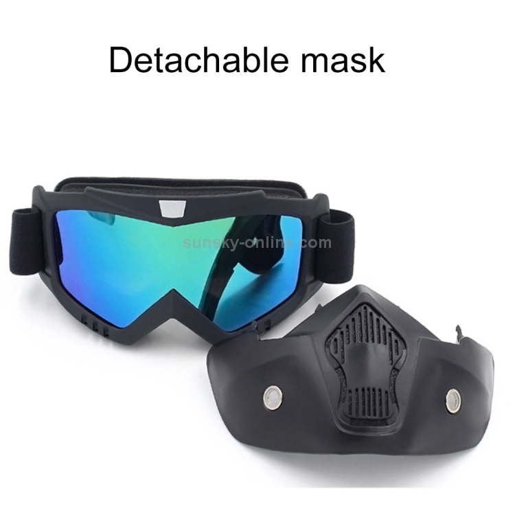 Off road 2024 helmet glasses