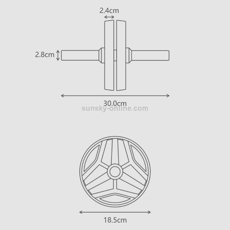 Rueda abdominal Xiaomi FED-XM0101 para hacer ejercicio por 9,48€.