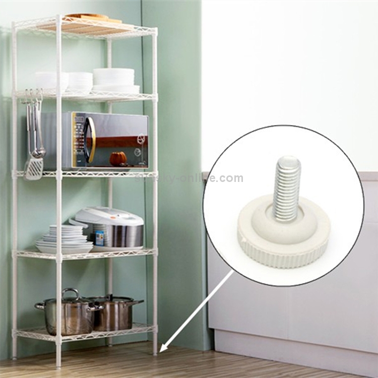 Cabinet Hardware 20 PCS Horn Shaped Adjustable Foot Pad M8 40-59mm Bottom Wire Length Cabinet Hardware 20 PCS Horn Shaped Adjustable Foot Pad M8 40-59mm Bottom Wire Length