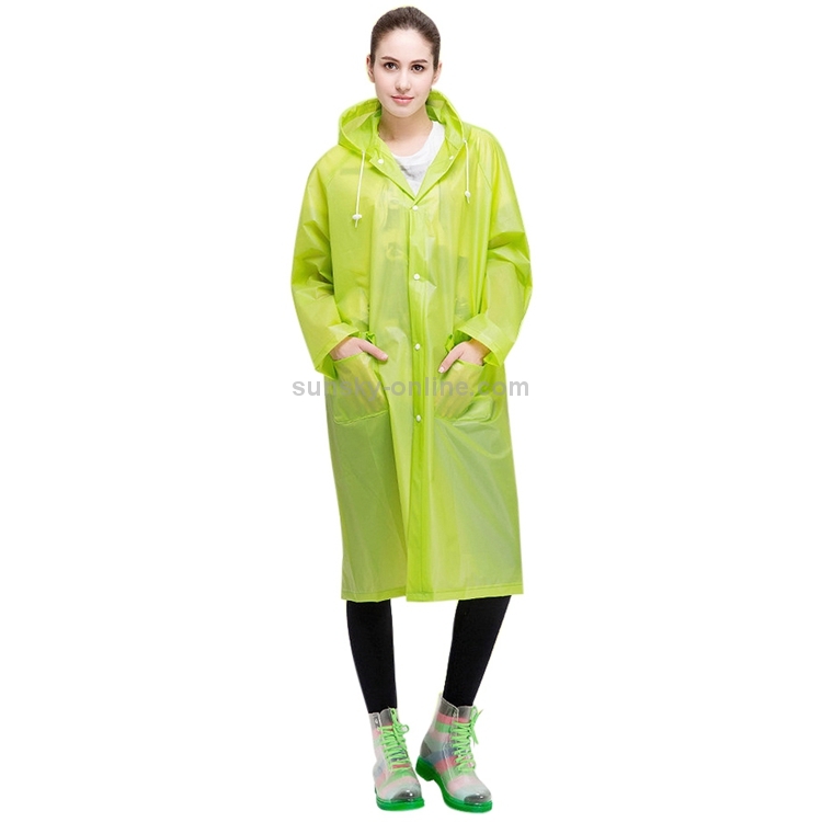 Frosted raincoat clearance