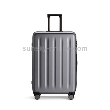 Maleta de equipaje con rueda original de 24 pulgadas y 90 puntos (gris)