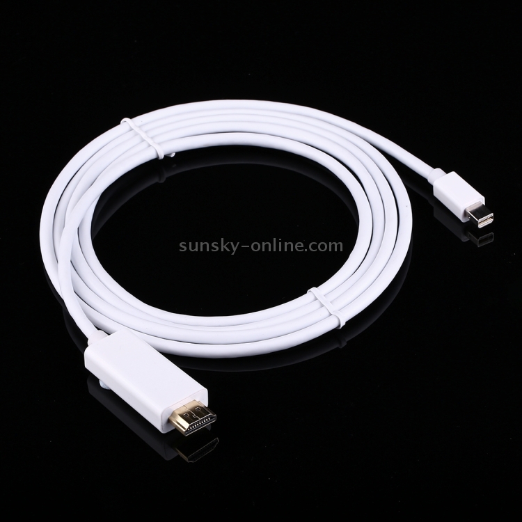 1.8m Mini DisplayPort Male to HDMI Male Adapter Cable