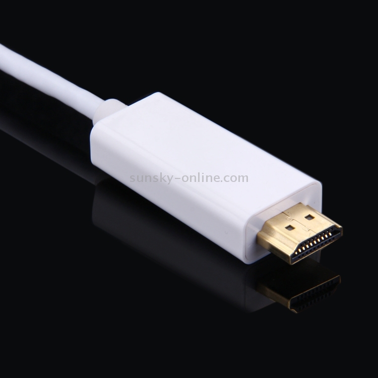 1.8m Mini DisplayPort Male to HDMI Male Adapter Cable