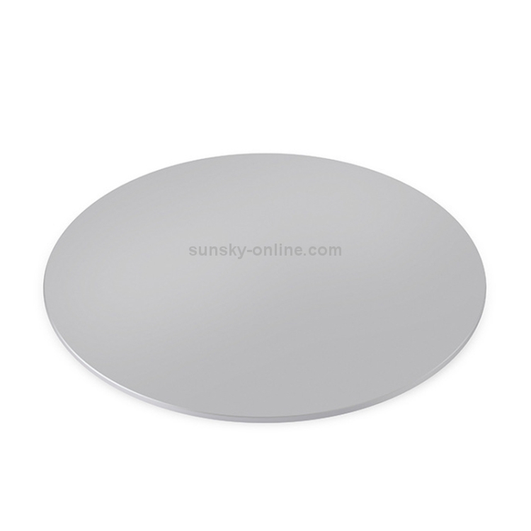 AP-5M iMac Computer Monitor Aluminum Alloy Base 360 Degree Rotatable Chassis Support Holder (Silver)