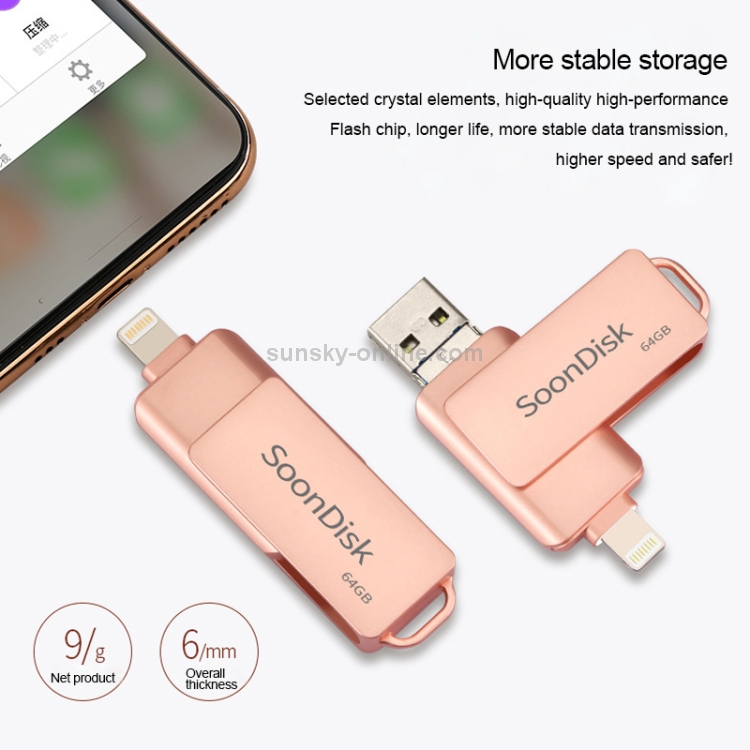 8GB USB 3.0 + 8 Pin + USB-C / Type-C Android iPhone Computer Dual-use Rotary U Disk(Silver) 8GB USB 3.0 + 8 Pin + USB-C / Type-C Android iPhone Computer Dual-use Rotary U Disk(Silver)
