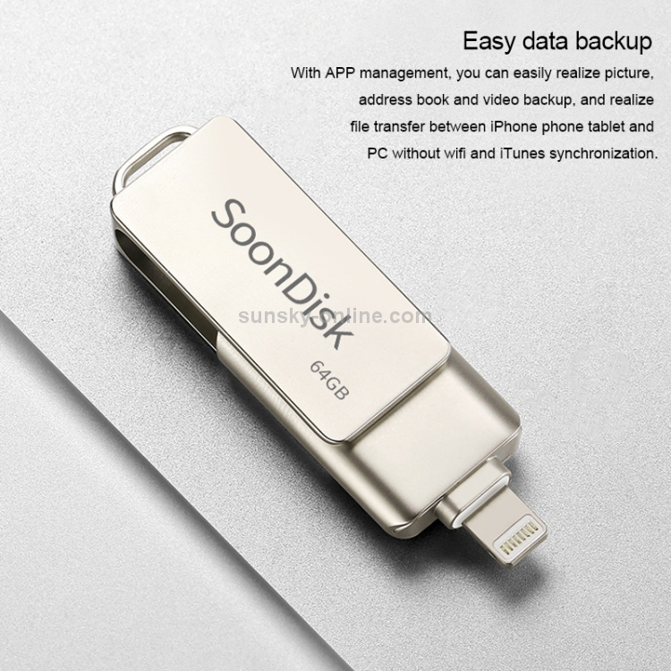 8GB USB 3.0 + 8 Pin + USB-C / Type-C Android iPhone Computer Dual-use Rotary U Disk(Silver) 8GB USB 3.0 + 8 Pin + USB-C / Type-C Android iPhone Computer Dual-use Rotary U Disk(Silver)