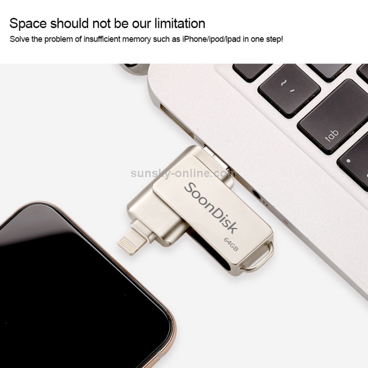 8GB USB 3.0 + 8 Pin + USB-C / Type-C Android iPhone Computer Dual-use Rotary U Disk(Silver) 8GB USB 3.0 + 8 Pin + USB-C / Type-C Android iPhone Computer Dual-use Rotary U Disk(Silver)