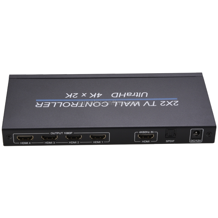 BT14 Ultra HD 4K x 2K 2x2 HDMI TV Controlador de pared de pantalla múltiple Procesador de empalme - 2