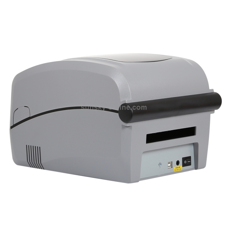 H8 Práctico puerto USB Calibración térmica automática Impresora de código de barras Supermercado, tienda de té, restaurante, tamaño máximo de papel térmico admitido: 57 * 30 mm - 2