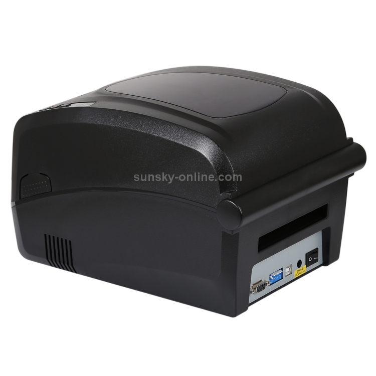X1 Conveniente puerto USB Calibración térmica automática Impresora de código de barras Supermercado, tienda de té, restaurante, tamaño máximo de papel térmico admitido: 57 * 30 mm (negro) - 2