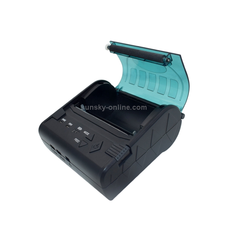 POS-8003 Impresora de tickets térmica portátil con Bluetooth, tamaño máximo de papel térmico admitido: 80x50 mm - 3