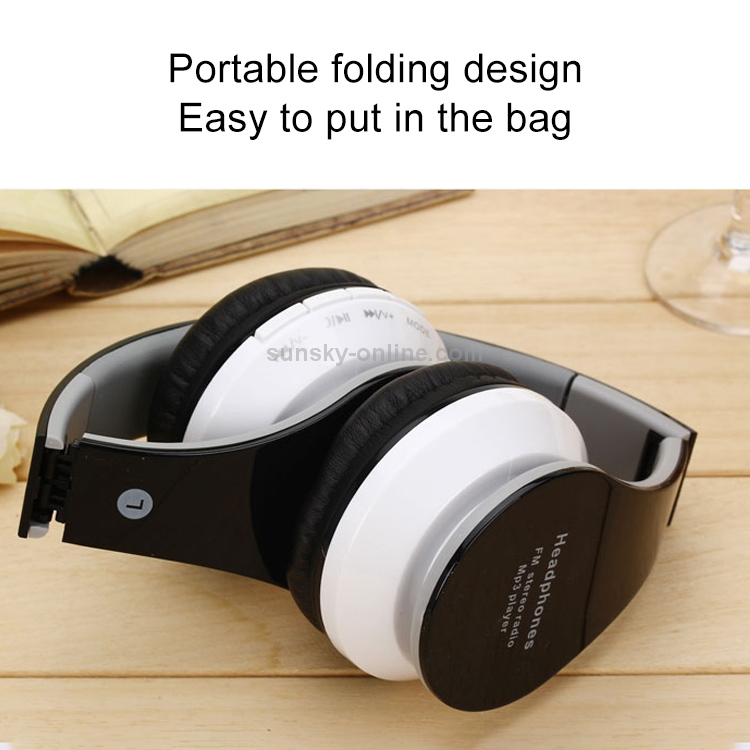 CYKE B01 Foldable Wireless Bluetooth Headset with Microphone, Support Call & TF Card & 3.5mm Aux & MP3 & FM(White) CYKE B01 Foldable Wireless Bluetooth Headset with Microphone, Support Call & TF Card & 3.5mm Aux & MP3 & FM(White)