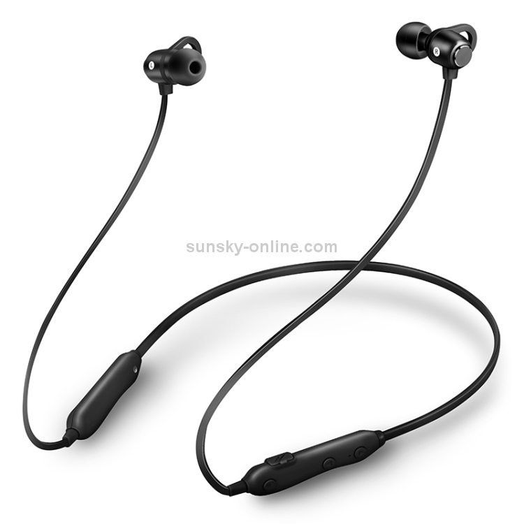 CYKE S6 Neck-mounted Metal Magnetic Sports Waterproof Bluetooth Earphone with Microphone, Support Calls(Black) CYKE S6 Neck-mounted Metal Magnetic Sports Waterproof Bluetooth Earphone with Microphone, Support Calls(Black)