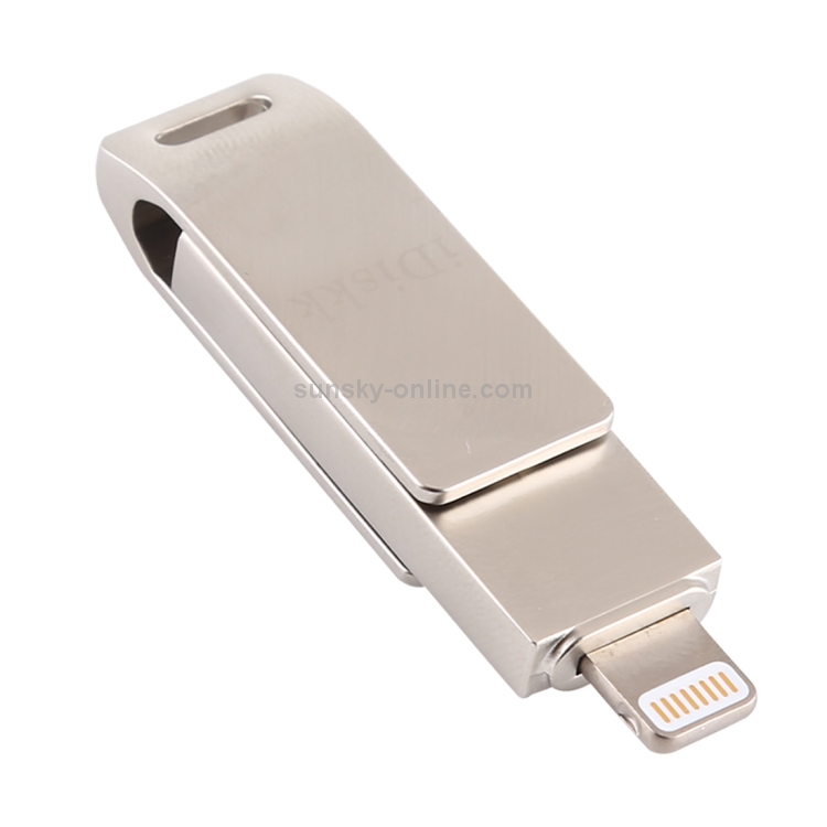 iDiskk U001 32GB 8 Pin Male + USB Female Interface Rotatable USB Flash Drive iDiskk U001 32GB 8 Pin Male + USB Female Interface Rotatable USB Flash Drive