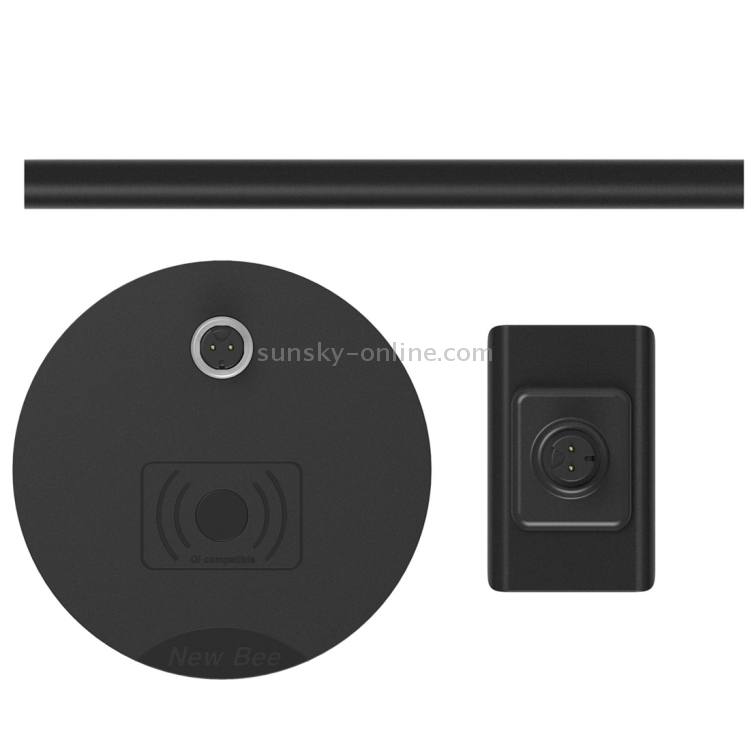 New Bee 2 in 1 ABS + Aluminium Alloy + TPU Material Headphone Holder / Headset Stand & QI Standard Wireless Charging Transmitter(Black) New Bee 2 in 1 ABS + Aluminium Alloy + TPU Material Headphone Holder / Headset Stand & QI Standard Wireless Charging Transmitter(Black)