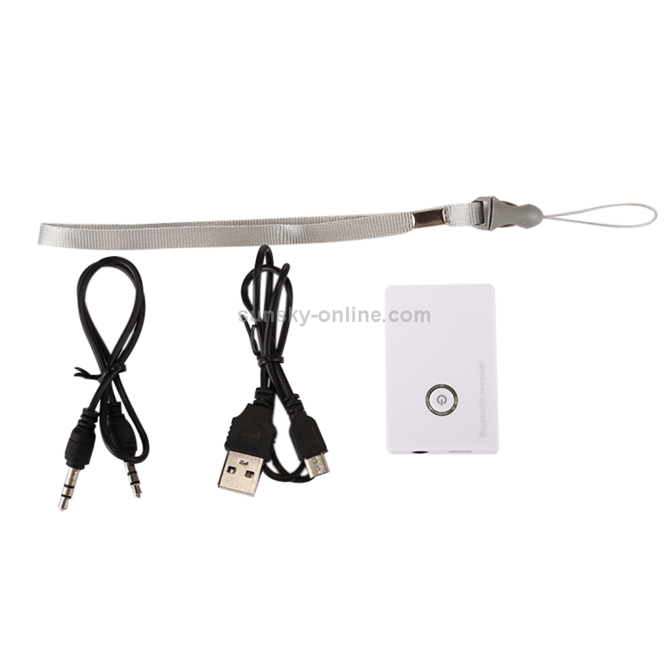 BM-E13 Bluetooth 4.0 Audio Receiver with Lanyard(White) BM-E13 Bluetooth 4.0 Audio Receiver with Lanyard(White)