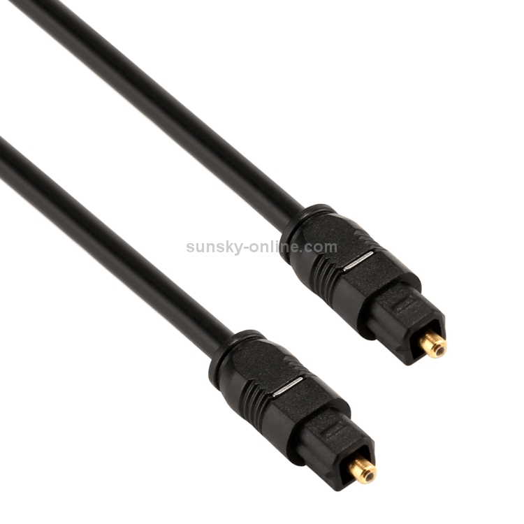Cable de audio óptico digital EMK 5m OD4.0mm Toslink macho a macho - 1