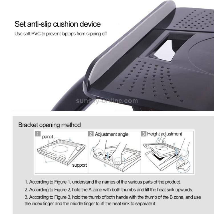 ROOSTAND Laptop Height Extender Holder Stand Folding Portable Computer Heat Dissipation Bracket, Size: 28x29.6cm(White) ROOSTAND Laptop Height Extender Holder Stand Folding Portable Computer Heat Dissipation Bracket, Size: 28x29.6cm(White)