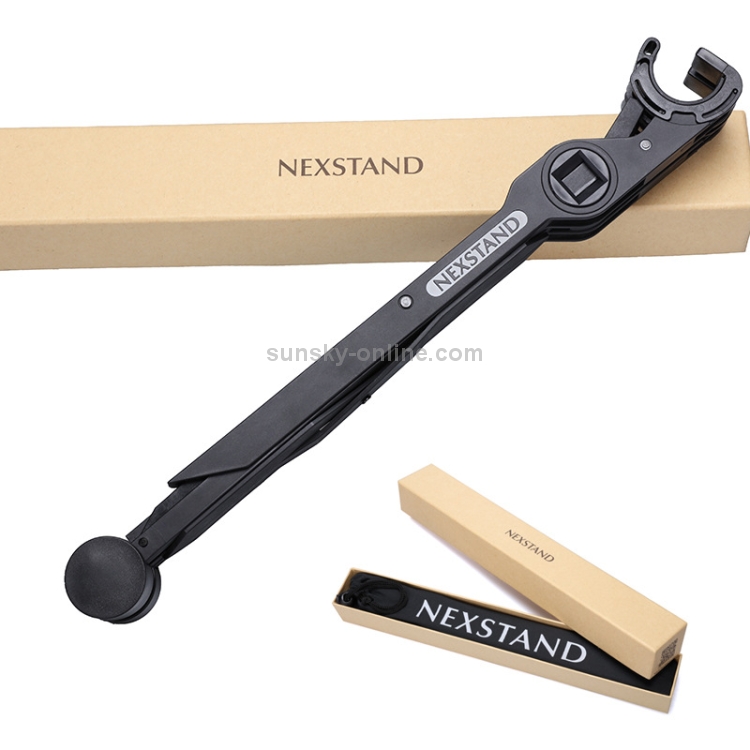 Nexstand K2 Laptop Height Extender Holder Stand Folding Portable Computer Heat Dissipation Bracket, Size: 35.4x4x4cm(Black) Nexstand K2 Laptop Height Extender Holder Stand Folding Portable Computer Heat Dissipation Bracket, Size: 35.4x4x4cm(Black)