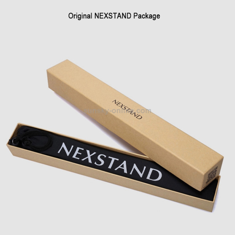 Nexstand K2 Laptop Height Extender Holder Stand Folding Portable Computer Heat Dissipation Bracket, Size: 35.4x4x4cm(Black) Nexstand K2 Laptop Height Extender Holder Stand Folding Portable Computer Heat Dissipation Bracket, Size: 35.4x4x4cm(Black)